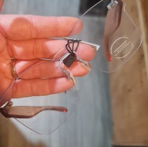 Nasty Girl Square Clear Frame Lens NWTs